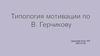 Типология мотивации по Герчикову