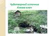 Чудотворный источник Князев ключ