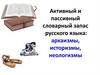 Активный и пассивный словарный запас русского языка: архаизмы, историзмы, неологизмы. Урок 97