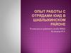 Опыт работы с отрядами ЮИД