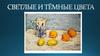 Светлые и тёмные цвета