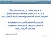 Вероятность, статистика и функциональная грамотность в итоговой и промежуточной аттестации по математике