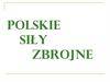 Polskie siły zbrojne