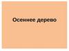 Осеннее дерево