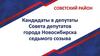Кандидаты в депутаты Совета депутатов города Новосибирска. Округ № 47