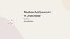 Rhythmiche Gymnastik in Deutchland