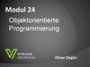 Objektorientierte Programmierung. Modul 24