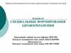 Специальные формирования здравоохранения. Лекция №5