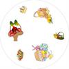 Easter dobble baskets. Game