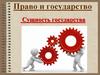 Сущность государства