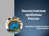 Экологические проблемы