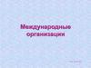 Международные организации. Локализация международных организаций