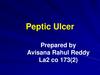 Peptic Ulcer