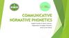 Communicative normative phonetics