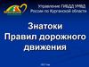 Знатоки Правил дорожного движения