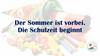 Der Sommer ist vorbei