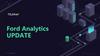 Ford analytics. Update