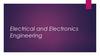 Electrical and Electronics Engineering