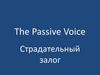 The Passive Voice