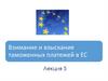 Взимание и взыскание таможенных платежей в ЕС
