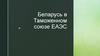 Беларусь в Таможенном союзе ЕАЭС