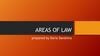 Areas of law