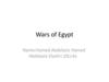 Wars of Egypt