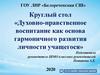 Духовно-нравственное воспитание, как основа гармоничного развития личности учащегося
