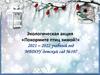 Покормите птиц зимой. Экологическая акция