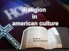 Religion in american culture