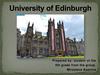 Edinburgh University