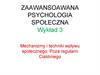 Zaawansoawana psychologia społeczna
