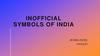 Inofficial symbols of India