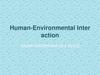 Human-Environmental Inter action