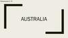 Australia is a state in the Southern hemisphere located on the mainland of the same name