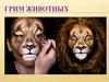 Грим животных