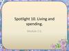 Living and spending. Spotlight 10