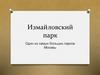 Измайловский парк