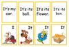 Possessive adjectives card game
