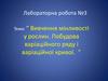 Лабораторна робота №3. Вивчення мінливості у рослин. Побудова варіаційного ряду і варіаційної кривої