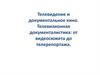 Телевидение и документальное кино. Телевизионная документалистика: от видеосюжета до телерепортажа