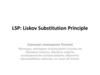 LSP: Liskov Substitution Principle