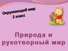 Природа и рукотворный мир (окружающий мир, 2 класс)