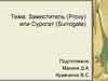 Заместитель (Proxy) или Сурогат (Surrogate)