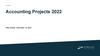 Accounting Projects 2022