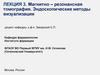 Лекция 3. Магнитно – резонансная томография. Эндоскопические методы визуализации