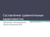 Составление сравнительных характеристик. Выявление сходства и различия между организмами и их частями