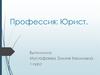 Профессия: Юрист