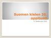 Suomen kielen 35. oppitunti