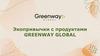 Экопривычки с продуктами Greenway Global